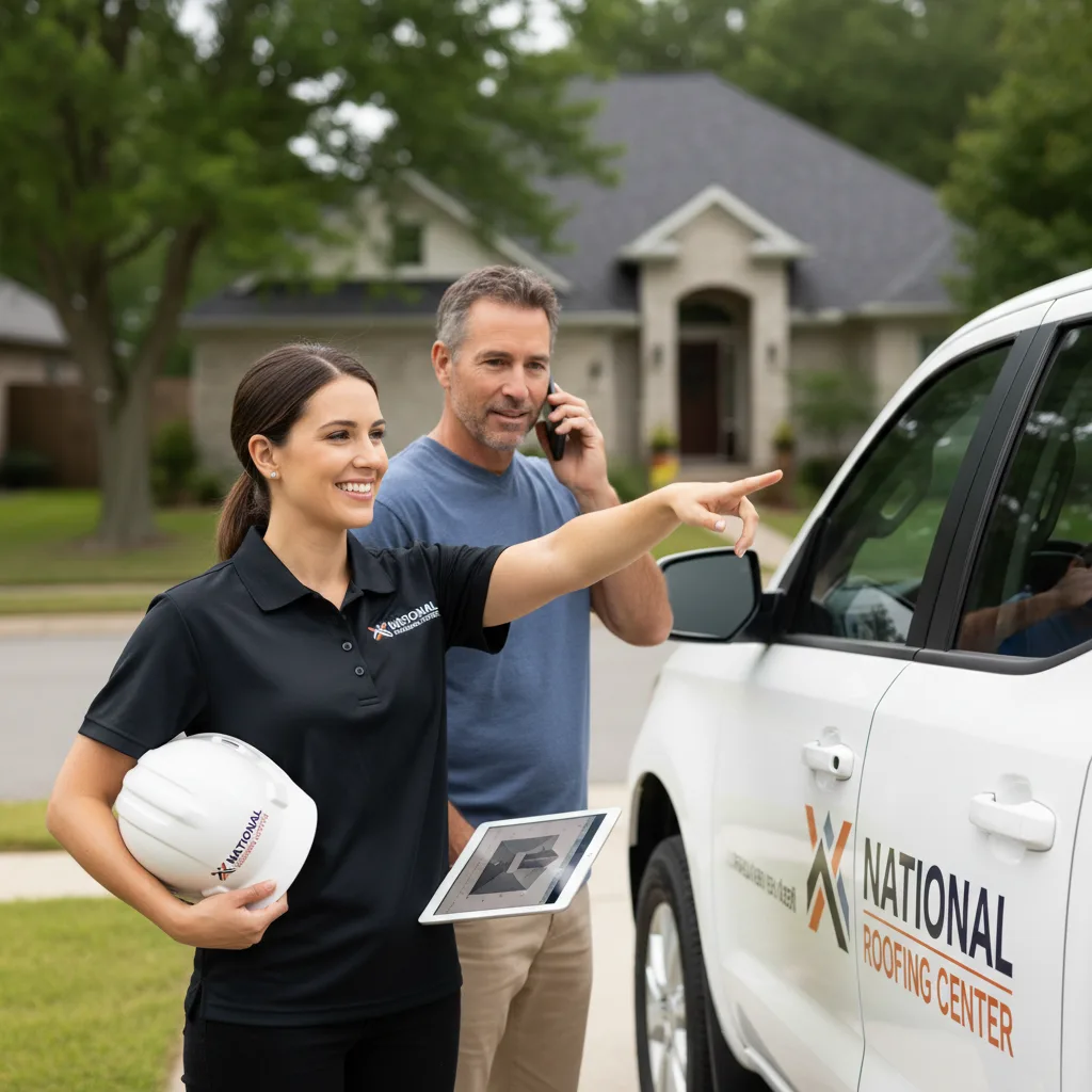 National Roofing Center customer support in Whipple